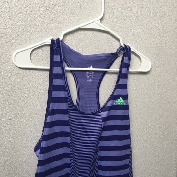 Adidas racer back purple tank. Size small - Picture 2 of 3